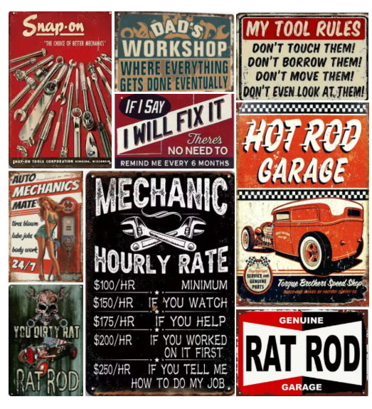 GARAGE SIGNS