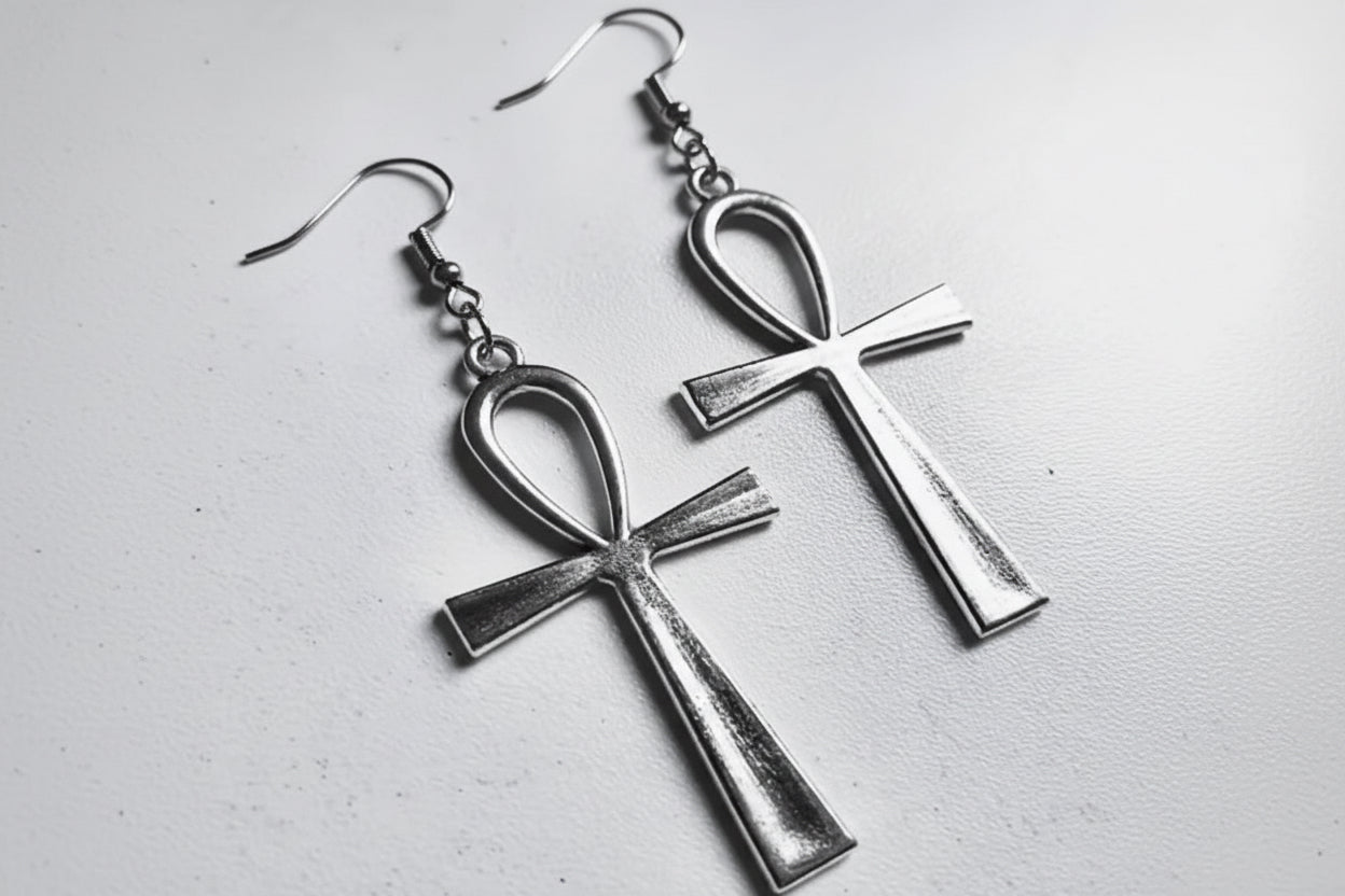 Hippie Peace Style Earrings.