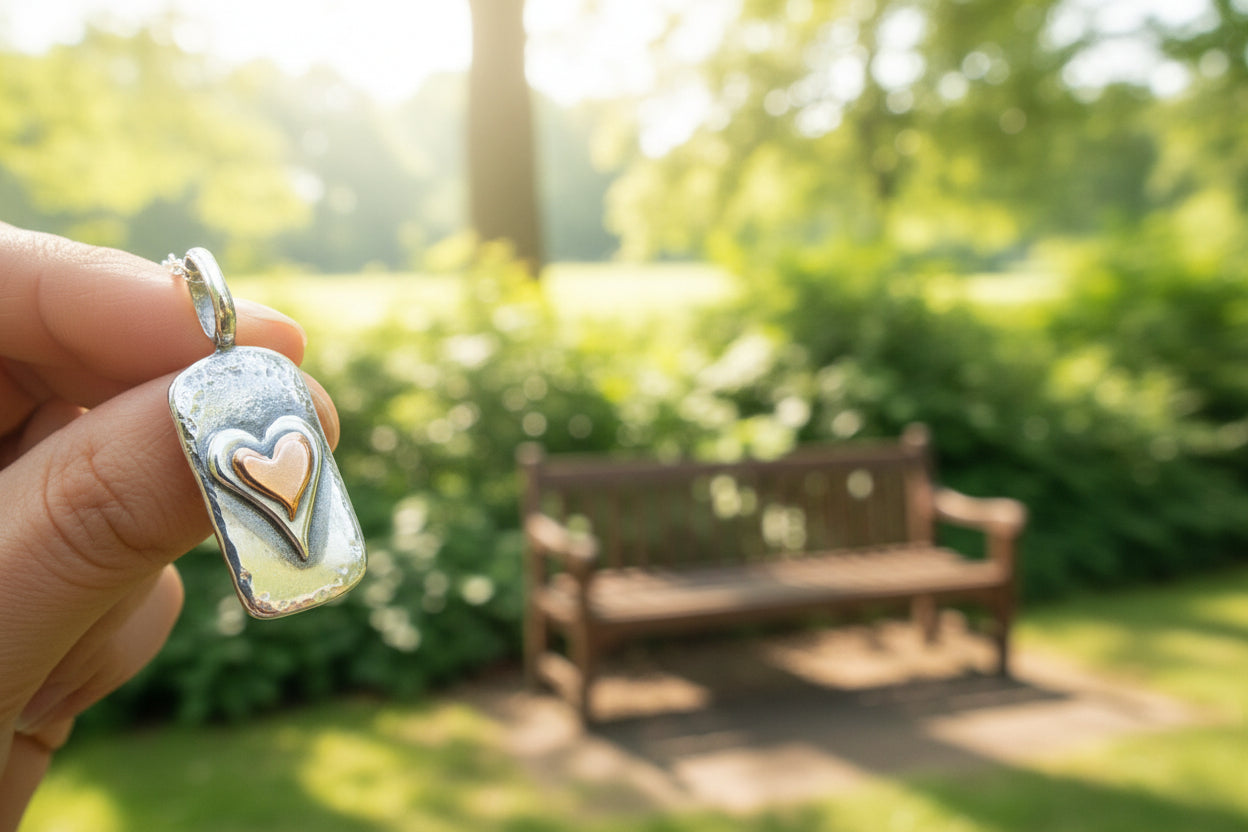 Retro Punk Funky Heart Style NECKLACE