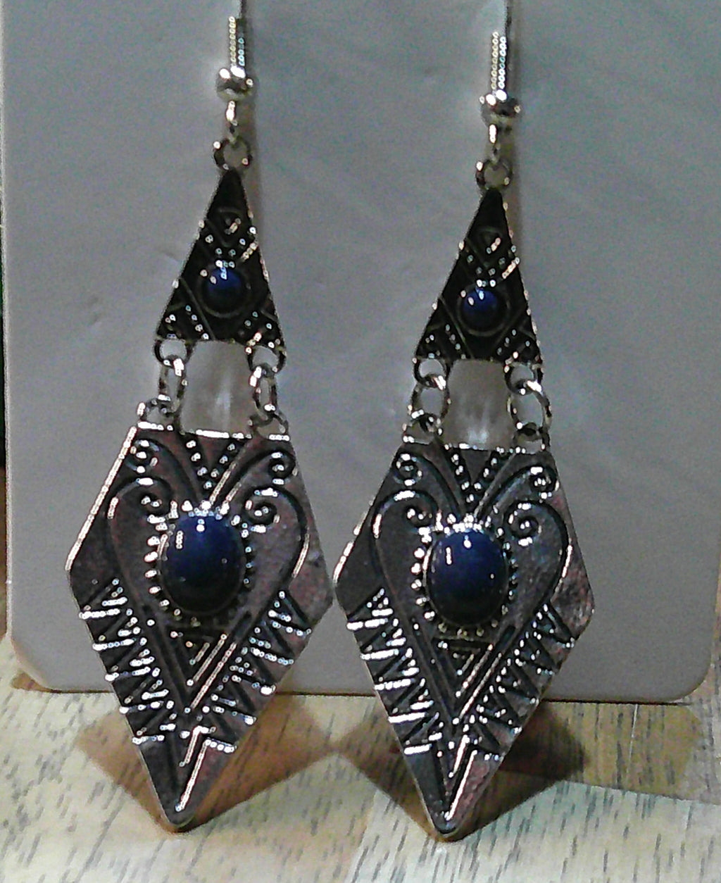 Bohemian earrings. 2 piece fashion earrings.