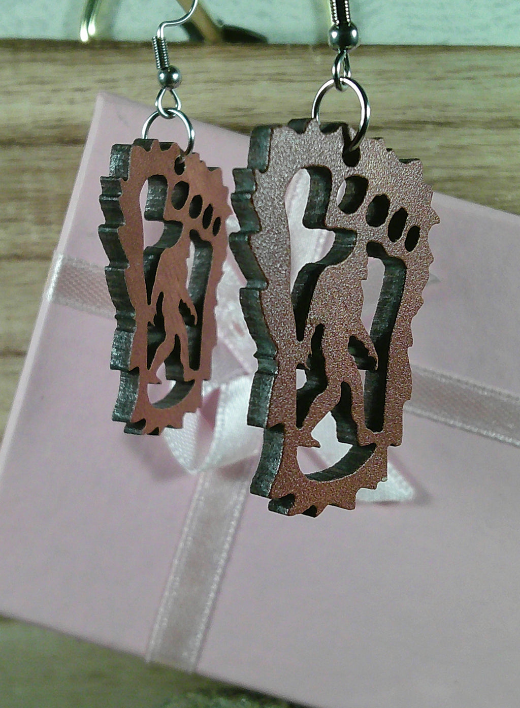 Bigfoot Earrings
