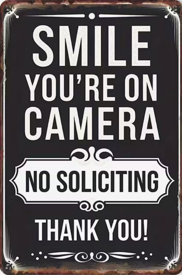 Smile your on camera.