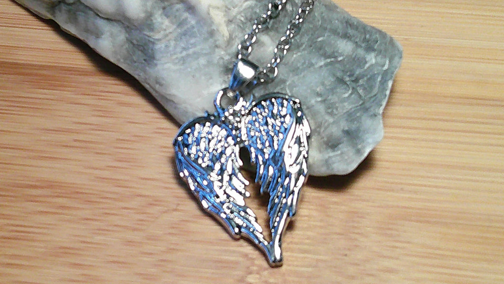 Silver Wings Necklace