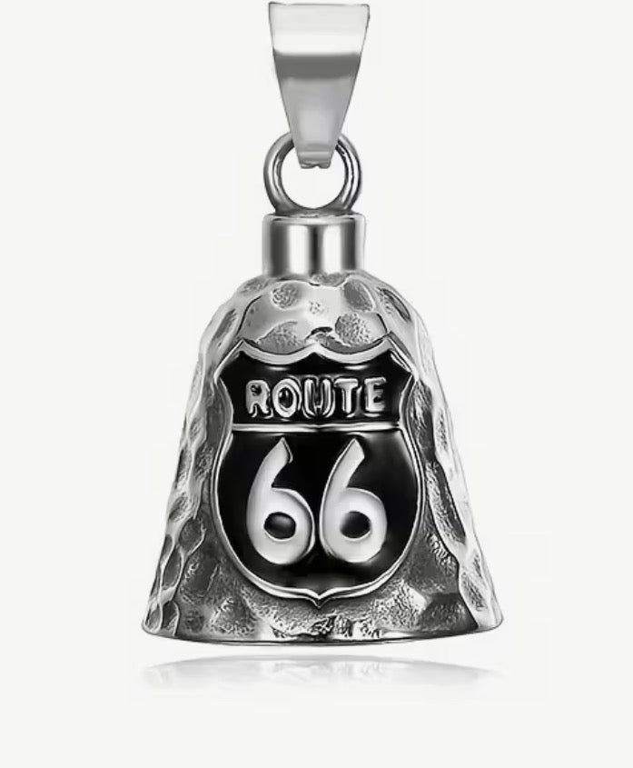 Motorcycle guardian bell. Protection from harm.