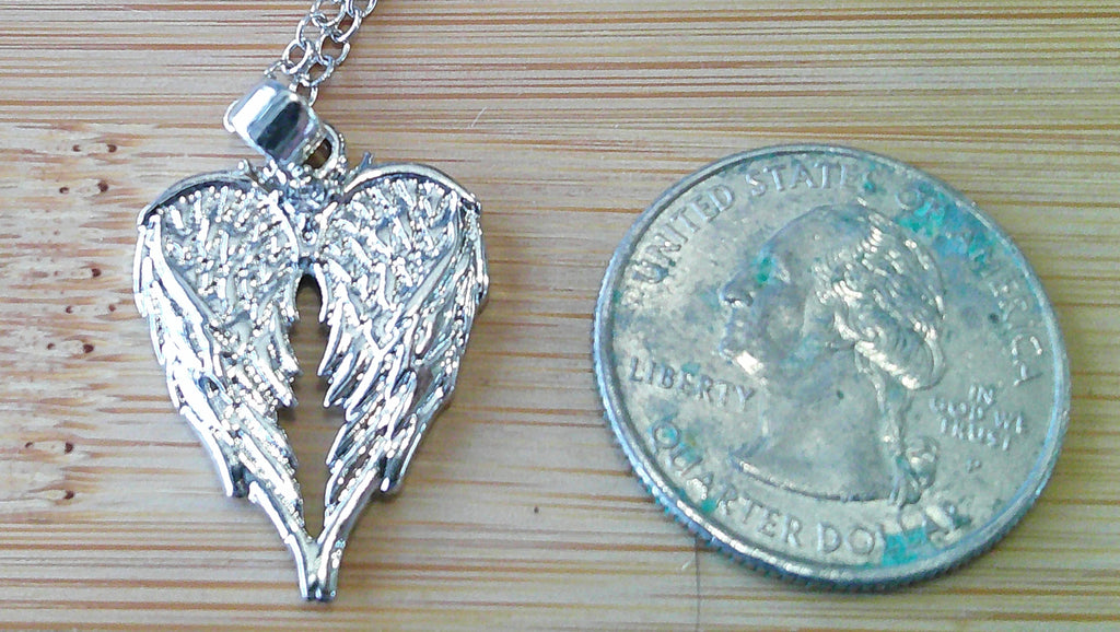 Silver Wings Necklace