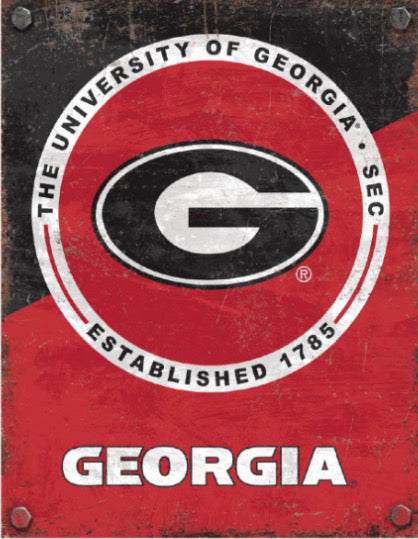 Georgia Bulldogs. University of Georgia established 1785.