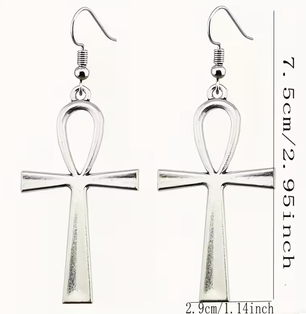 Hippie Peace Style Earrings.