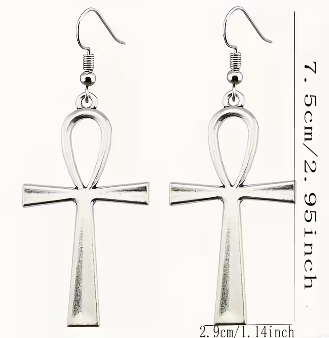 Hippie Peace Style Earrings.