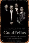 Goodfellas, movie poster, aluminum sign