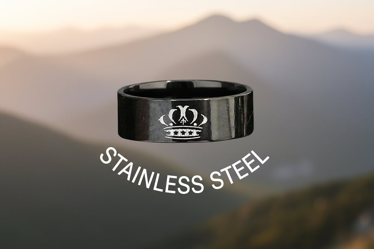 Stainless steel Ring. Mens are Women’s.