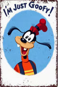 I’m just goofy garage wall art