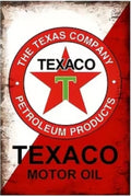 The Texaco company garage sign