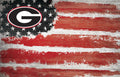 Georgia Bulldogs. American Flag with G emblem.