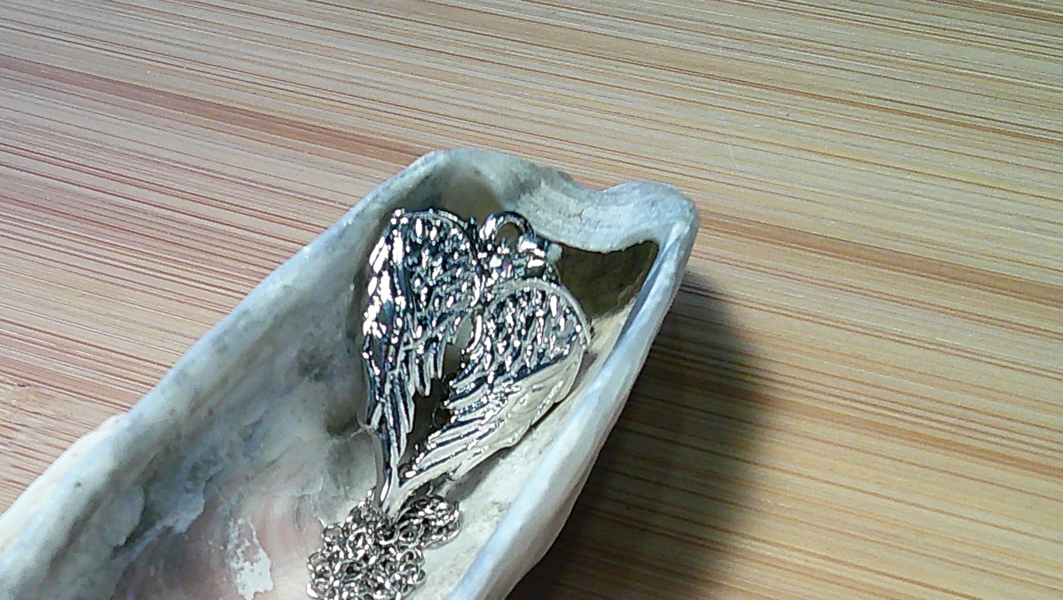 Silver Wings Necklace