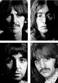 Beatles Metal art. 4- Faces of the Fab 4.